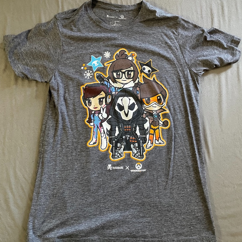 Tokidoki x Overwatch Comic-con 2017 T-shirt